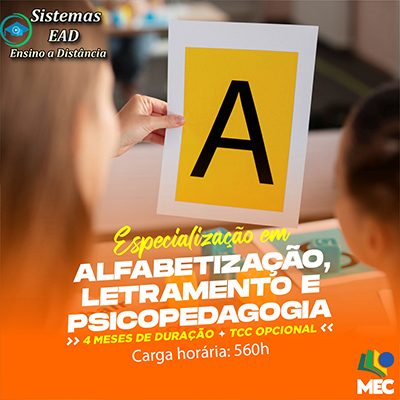 Alfabetização, Letramento e Psicopedagogia Alfabetização, Letramento e Psicopedagogia