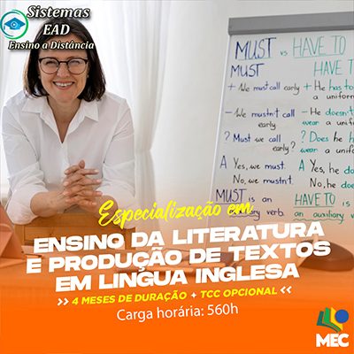 Ensino da Literatura e Produção de Textos em Língua Inglesa Ensino da Literatura e Produção de Textos em Língua Inglesa