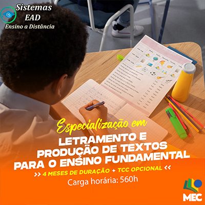 Letramento e Produção de Textos para o Ensino Fundamental Letramento e Produção de Textos para o Ensino Fundamental